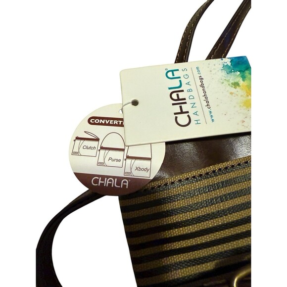 Chala Owl Purse Crossbody Clutch Mini Brown NEW - Picture 5 of 5